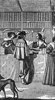 Bookshop Prints: BOOKSHOP (C17 PARIS)
