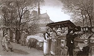 Images Dated 22nd May 2018: BOOKSTALLS ON PARIS QUAY