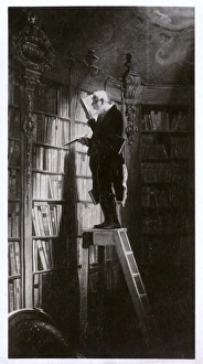 Reproduced Gallery: The Bookworm, by Carl Spitzweg