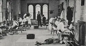 Inmates Prints: Boot and Shoe Manufactory, Broadmoor Asylum