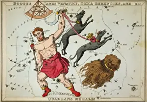 Bootes Canes Venatici, Coma Berenices, and Quadrans Muralis