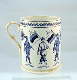 Images Dated 10th January 2013: Booths Silicon china mug - 8 Allies including India