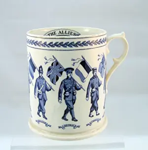 Booths Silicon china mug - 8 Allies including India