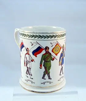 Booths Silicon china mug - 8 Allies including India