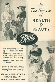 Dressed Prints: Boots Advertisement