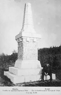Urals Prints: Border marker between Europe and Asia in the Urals