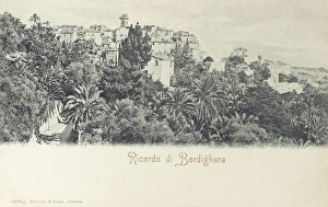 Bordighera Collection: Bordighera, Italy - General view