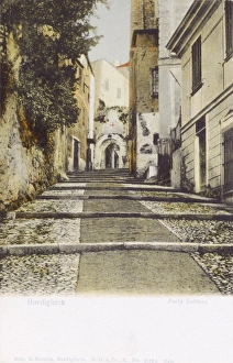 Bordighera Collection: Bordighera, Italy - Sottana Gate