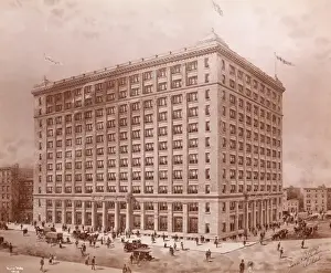 Rendering Prints: Borgfeldt Department Store, New York