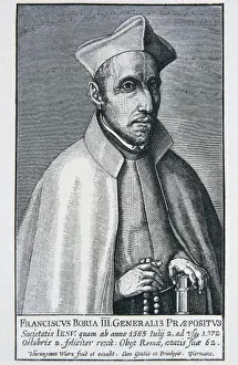 Xylography Prints: Borgia, Saint Francis (1510-1572). Spanish religious