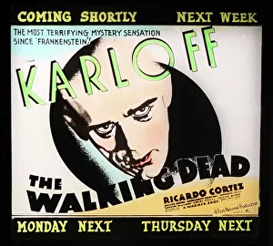Forthcoming Prints: Boris Karloff The Walking Dead movie advertisement