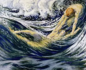 Borne Prints: BORNE BY THE WAVES