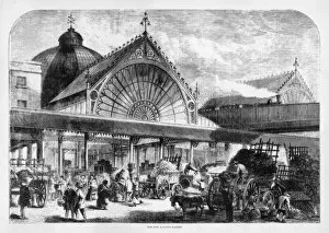Markets Collection: Borough Market 1864