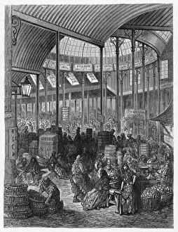 Stalls Collection: Borough Market 1870