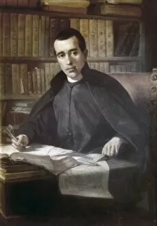 Jaume Collection: BORRELL, Pedro (1835-1910). Portrait of Jaume
