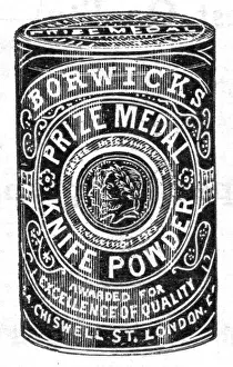 Prize Prints: Borwicks Prize Medal Knife Powder