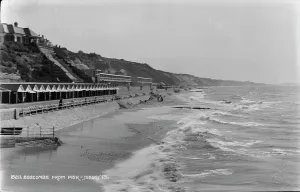 Boscombe Prints: Boscombe Beach View from the Pier