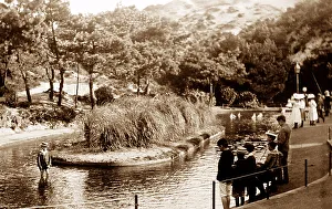 Chine Prints: Boscombe Chine, early 1900s
