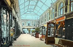 Boscombe, near Bournemouth. The Arcade