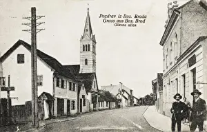 Bosnia Prints: Bosnia & Herzegovina - Bosanski Brod