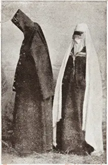 Veils Prints: Bosnia & Herzegovina - Mostar - Turkish Women
