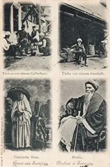 Sarajevo Prints: Bosnia - Sarajevo - Turkish Types