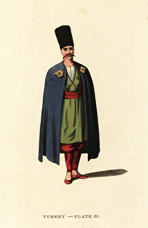 Regency Era Prints: A Bosniac or man from Bosnia, Ottoman Empire