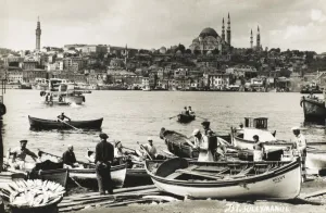 Sky Line Prints: Across the Bosphorus to the Suleymaniye Mosque