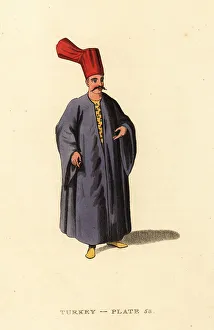 Gardeners Prints: Bostandji Bachi or Chief Gardener to the Sultan, Ottoman Empire