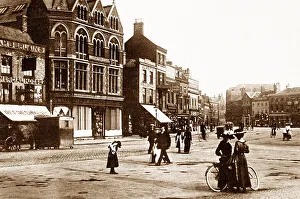 Stump Prints: Boston Market Place early 1900s