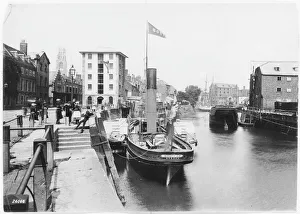 1890 Gallery: Boston Quay - 1890