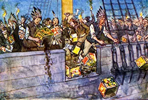 Images Dated 19th May 2020: The Boston Tea Party