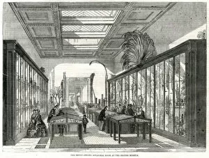 Botanical room, British Museum 1858