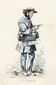Botanist at Work / 1850