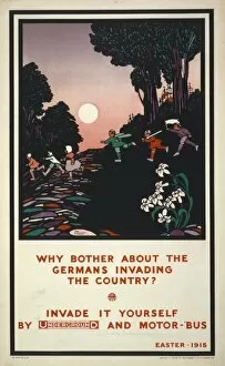 Why bother about the Germans invading the country? Invade it