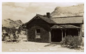 The Bottle House, Rhyolite, Nevada, USA The Bottle House, Rhyolite, Nevada, USA