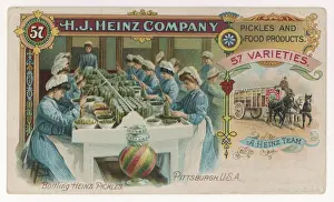 Heinz Prints: BOTTLING HEINZ PICKLES