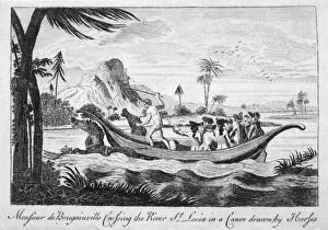 Geographer Gallery: Bougainville on River