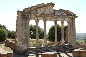Colonnade Prints: Bouleterion. II century A. C. Apollonia. Fier. Republic of Al