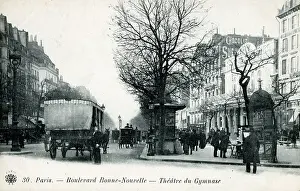 Gymnase Prints: Boulevard Bonne-Nouvelle - Theatre du Gymnase - Paris