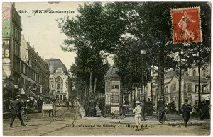 Images Dated 17th October 2019: Boulevard de Clichy and Hippodrome Palace, Paris, France