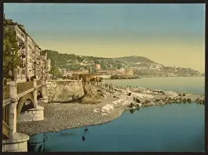 Midi Prints: Boulevard du midi, Nice, Riviera