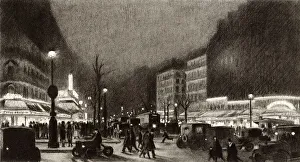 Images Dated 7th March 2018: Boulevard du Montparnasse, Paris
