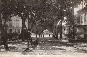 Boulevard de L'Esplanade, Draguignan, France