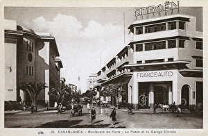 Images Dated 6th June 2017: Boulevard de Paris, Casablanca, Morocco