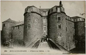 Boulogne-sur-Mer, France - entrance to the Castle