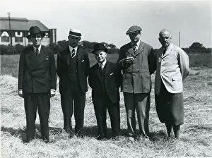 Boulton Paul group at Mousehold Aerodrome in 1933. From?