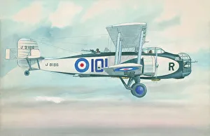Bannister Prints: Boulton and Paul Overstrand, WWII aircraft