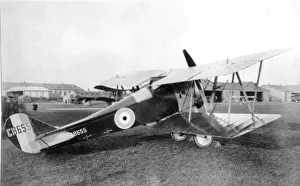 Boulton Paul P3 Bobolink aft, (on the ground)
