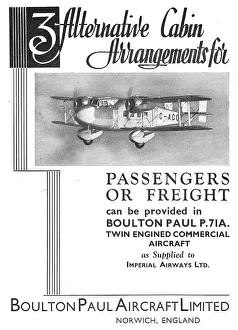 Boulton Paul P71a Transport Aircraft